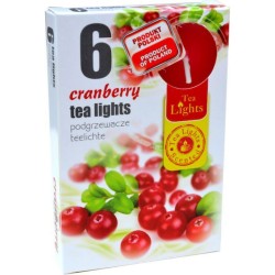 Lumanari Pastile Parfumate cu Merisoare, 6 Buc/Set, Timp de Ardere 4.5 h, Lumanare Parfumata, Lumanari Parfumate  pentru Camera, Lumanari Parfumate Decorative  Lumanari Pastile Parfumate cu Merisoare, 6 Buc/Set, Timp de Ardere 4.5 h, Lumanare Parfumata, Lumanari Parfumate  pentru Camera, Lumanari Parfumate Decorative