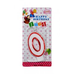 Set 12 Lumanari Aniversare Cifra 0, Culori Diverse, Lumanari Aniversare Cifre, Lumanari Aniversare Forma de Cifra, Lumanari Aniversare Numere, Lumanari Aniversare Forme de Numere, Lumanari Aniversare Forma de Numar, Lumanari Cifre