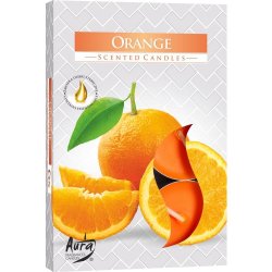 Set 6 Lumanari Parfumate Tip Pastila Aura Orange, Parfum de Portocala, Lumanari Parfumate, Lumanari Pastila, Lumanare Tip Pastila, Pastile Lumanari Parfumate, Lumanare cu Parfum, Lumanare Parfum Portocala, Lumanare Orange, Lumanare Pastila