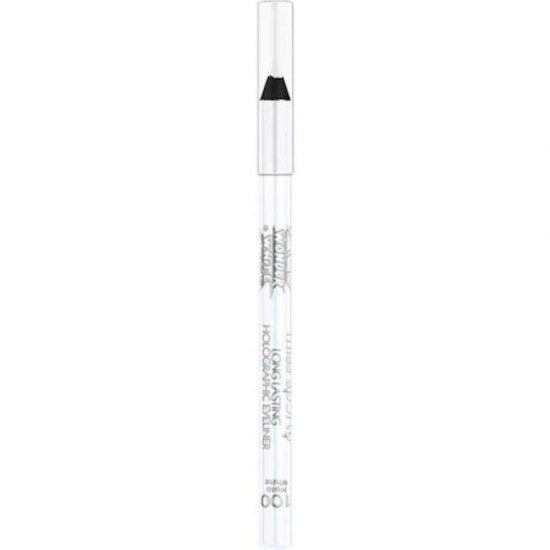 Creion de Ochi MISS SPORTY, 100 Holo White, 1.2 g, Creion pentru Ochi, Creion Contur Ochi, Eyeliner, Creion Alb pentru Ochi, Creion pentru Conturarea Ochilor, Creion Alb pentru Contur Ochi, Creion de Ochi Alb