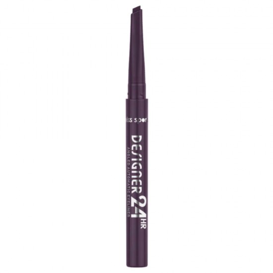 Creion de Ochi MISS SPORTY Designer 24H, 005 Pro Purple, 0.16 g, Creion pentru Ochi, Creion Contur Ochi, Eyeliner, Creion Retractabil pentru Ochi, Creion pentru Conturarea Ochilor, Creion Mov pentru Ochi, Creion de Ochi Mov