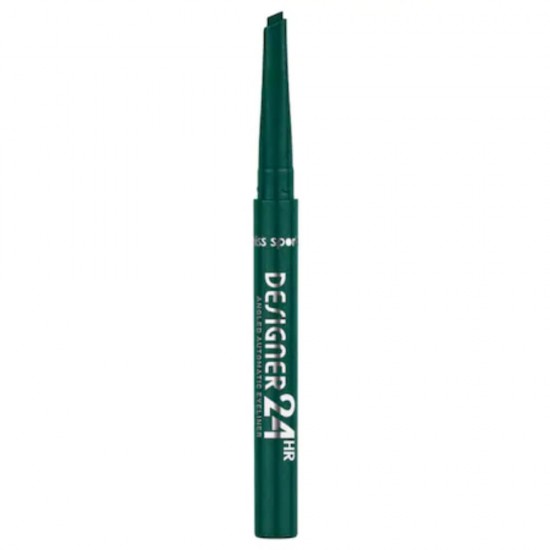 Creion de Ochi MISS SPORTY Designer 24H, 006 Green Designer, 0.16 g, Creion pentru Ochi, Creion Contur Ochi, Eyeliner, Creion Retractabil pentru Ochi, Creion pentru Conturarea Ochilor, Creion Verde pentru Ochi, Creion de Ochi Verde
