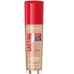 Fond de Ten Rimmel Lasting Finish 25h, 201 Classic Beige, 30 ml, Fond de Ten cu Acoperire, Fond de Ten cu Acoperire Mare, Fond de Ten Rezistent, Fond de Ten Zilnic, Fond de Ten Rimmel London, Fond de Ten Lasting Finish, Fond de Ten pentru Fata