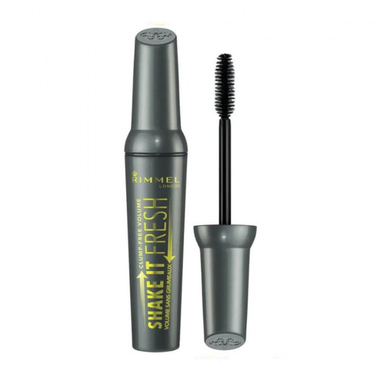 Mascara Rimmel Shake It Fresh Volume, 001 Black, 10 ml, Mascara Rimmel London, Mascara Volume, Mascara Neagra, Mascara Vomule Shake It, Mascara Efect Voluminos, Mascara Ochi, Mascara pentru Ochi, Mascara Rimmel, Mascara Rezistenta la Apa