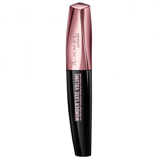 Mascara Rimmel Wonder'Luxe Volume, 003 Extrem Black, 11 ml, Mascara Rimmel London, Mascara Volume, Mascara Neagra, Mascara Ochi, Mascara pentru Ochi, Mascara Rimmel, Mascara Rezistenta la Apa, Mascara Volume Rimmel, Mascara cu Efect Voluminos