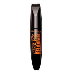 Mascara RIMMEL LONDON Scandal Eyes Reloaded, 003 Extreme Black, 12 ml, Mascara pentru Volum, Mascara Neagra, Mascara pentru Definire, Mascara pentru Alungire, Mascara Rezistenta la Transfer, Rimel pentru Gene, Rimel pentru Volum