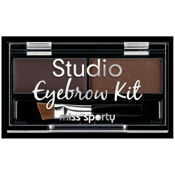 Paleta de Farduri pentru Sprancene Miss Sporty, Studio Eyebrow, 001 Brown, 2.4 g, Farduri Miss Sporty, Fard de Sprancene 001, Fard de Sprancene Maro Paleta de Farduri pentru Sprancene Miss Sporty, Studio Eyebrow, 001 Brown, 2.4 g, Farduri Miss Sporty, Fard de Sprancene 001, Fard de Sprancene Maro