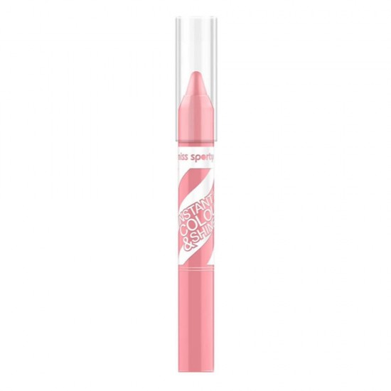 Ruj Creion Miss Sporty Instant Color&Shine 040 Coral Glaze, 1.1 g, Ruj Creion de Buze, Creion Ruj de Buze, Ruj Creion Instant Color and Shine, Creioane Rujuri de Buze, Rujuri Creioane de Buze, Ruj Creion Coral Glaze, Ruj Creion Cremos