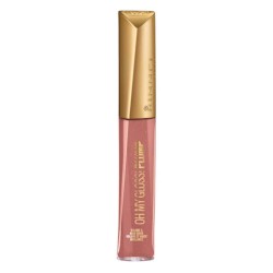 Gloss de Buze RIMMEL LONDON Oh My Gloss Plump, 758 Rosie Posie, 6.5 ml, Gloss pentru Buze, Gloss de Buze Colorat, Luciu pentru Buze, Gloss de Buze cu Efect de Volum, Luciu de Buze Nude, Gloss Hidratant pentru Buze, Gloss pentru Buze Pline