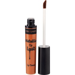 Ruj de Buze Lichid Miss Sporty, Metallic to Last, 100 Brilliant Bronze, 3.7 ml, Ruj pentru Buze, Ruj, Ruj Miss Sporty, Ruj Lichid