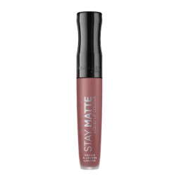 Ruj Lichid Mat RIMMEL LONDON Stay Matte, 220 Fatal Kiss, 5.5 ml, Ruj de Buze, Ruj pentru Buze, Ruj Lichid de Buze, Ruj Rezistent pentru Buze, Ruj Mat Rezistent la Transfer, Ruj Acoperire Mare, Ruj Mat Puternic Pigmentat, Ruj de Buze Mat Rimmel London
