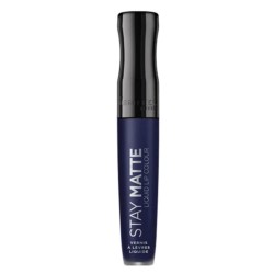 Ruj Lichid Mat RIMMEL LONDON Stay Matte, 830 Blue Iris, 5.5 ml, Ruj de Buze, Ruj pentru Buze, Ruj Lichid de Buze, Ruj Rezistent pentru Buze, Ruj Mat Rezistent la Transfer, Ruj Acoperire Mare, Ruj Mat Puternic Pigmentat, Ruj de Buze Mat Rimmel London
