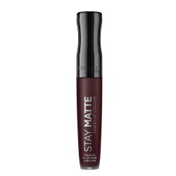 Ruj Lichid Mat RIMMEL LONDON Stay Matte, 870 Damn Hot, 5.5 ml, Ruj de Buze, Ruj pentru Buze, Ruj Lichid de Buze, Ruj Rezistent pentru Buze, Ruj Mat Rezistent la Transfer, Ruj Acoperire Mare, Ruj Mat Puternic Pigmentat, Ruj de Buze Mat Rimmel London