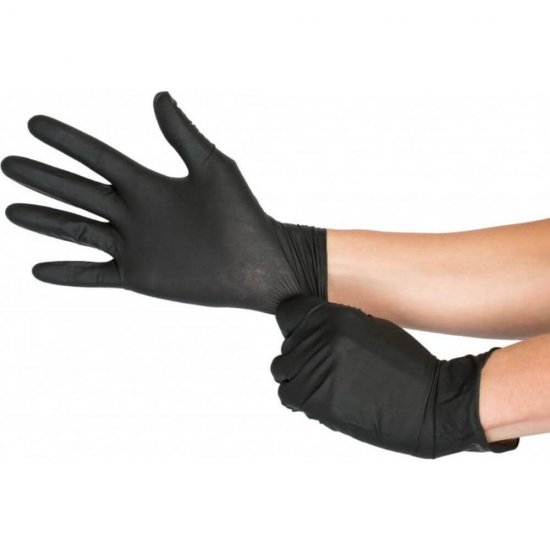 Set 100 Manusi Med-Comfort, L, Latex, Negru, Unica Folosinta, Fara Pudra, Manusi de Unica Folosinta Fara Pudra, Manusi Menaj Med Comfort, Manusi de Latex, Manusi Latex, Manusi Menaj Latex, Manusi de Menaj din Latex, Manusi Curatenie