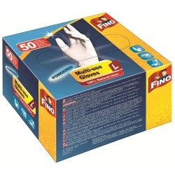 Manusi Menaj Fino din Latex, Marimea L, Albe, 50 Buc/Set, Curatenie Bucatarie, Manusi Menaj, Manusi Menaj Latex, Manusi Marimea L, Manusi Menaj Albe, Fino Manusi Menaj, Fino Manusi Albe, Manusi Latex 100%