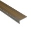Profil Treapta 4712, 20mm x 20mm x 1m, Aluminiu, Bronz, Profil Treapta 100cm, Profil de Aluminiu pentru Treapta, Profil Bronz pentru Treapta, Profile de Aluminiu pentru Trepte, Profile Trepte Bronz, Profile pentru Scari, Profil Protectie Treapta