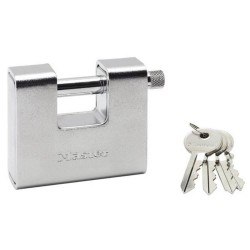 Lacat din Alama Masiva MASTER LOCK, 80 mm, Belciug Rectangular, Lacat pentru Protectie, Lacat Antifurt, Lacat cu Belciug Rectangular, Lacat cu Cheie, Lacat Alama cu Belciug Rectangular, Lacat Master Lock