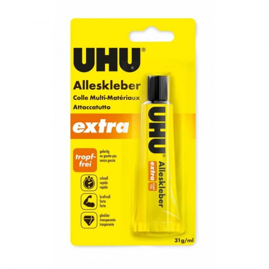 Adeziv Universal pentru Uzul Casnic Uhu, 31 ml Blister, Lipici Universal, Lipici Uz Casnic, Adeziv Universal, Adeziv Uz Casnic, Adeziv Uhu, Adeziv Uz Casnic