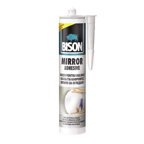 Adeziv pentru Oglinzi BISON, 430g, Adeziv pentru Oglinzi, Adeziv Oglinzi, Adeziv Oglinda, Adeziv Oglinzi BISON, Adeziv Oglinda Baie, Adeziv Lipit Oglinzi
