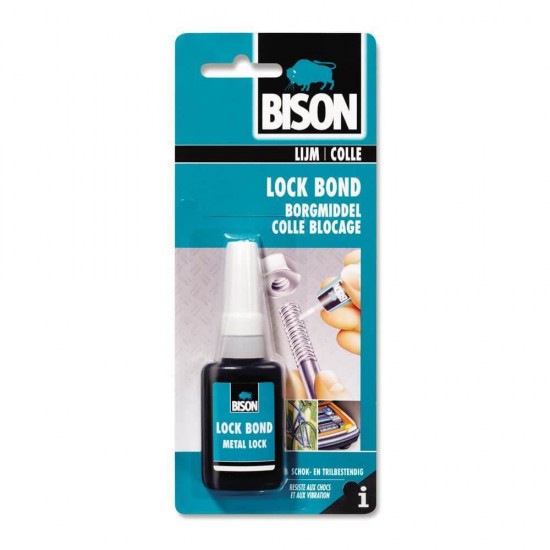 Agent de Fixare pentru Suruburi BISON Metal Lock, 6 ml, Agent de Fixare, Agent de Blocare Lichid, Agent de Fixare BISON, Adeziv Suruburi, Adeziv Lichid Suruburi