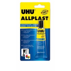 Adeziv Universal Transparent Uhu, 33 ml, Materiale Plastice, Adeziv pentru Lipit, Adeziv pentru Plastic, Adeziv pentru Materiale de Sticla, Adezive Transparente de Lipit, Lipici Transparent, Lipiciuri pentru Plastic si Sticla