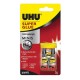 Set 3 Adezivi Super Glue Lichid Uhu Minis, 3 g, Blister, Lipici Super Glue, Super Glue, Adeziv Super Glue, Set Lipici Super Glue, Lipici Transparent, Lipiciuri, Adeziv Transparent pentru Suprafete Multiple, Lipici Lichid, Tuburi de Adeziv