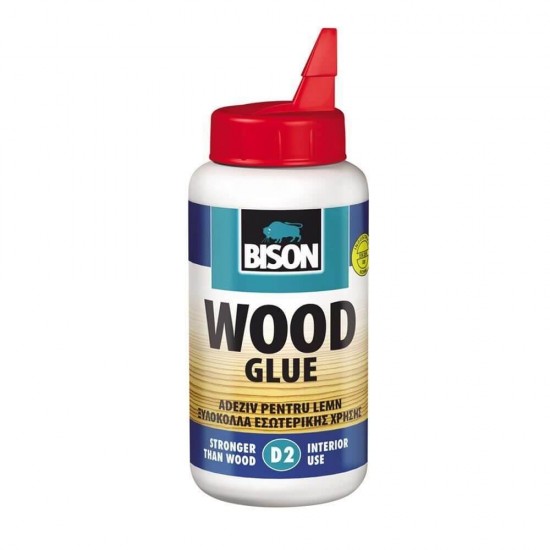 Adeziv pentru Lemn Bison D2, 250 g, Adeziv pentru Interior, Adeziv pentru Lemn, Adezive pentru Mobilier Lemn, Amenajari Interioare, Adeziv pentru Mobilier, Adeziv Fixare Suprafete dinLemn, Adeziv pentru Panouri din Lemn