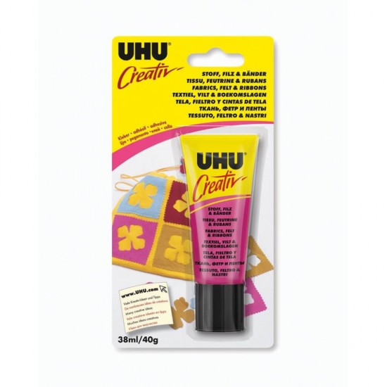 Adeziv pentru Textile Uhu, 33 ml, Adeziv pentru Textile, Adeziv Textile, Adeziv Uhu, Adeziv Rezistent, Adeziv Permanent, Adeziv Special pentru Textile, Adeziv Haine, Adeziv Imbracaminte, Adeziv Tesuturi