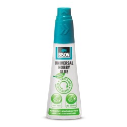 Adeziv Universal BISON Universal Hobby, 90ml, Adeziv fara Solventi, Adeziv Universal, Adeziv BISON, Adeziv Uz Casnic, Adeziv Universal Permanent, Adeziv Rezistent la Apa, Adeziv Transparent