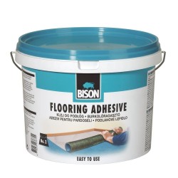 Adeziv pentru Pardoseli Bison Flooring, 6 Kg, Adeziv Padoseli, Adeziv Mocheta, Adeziv Constructii, Adeziv Puternic, Adeziv Actiune Rapida, Galeata Adeziv