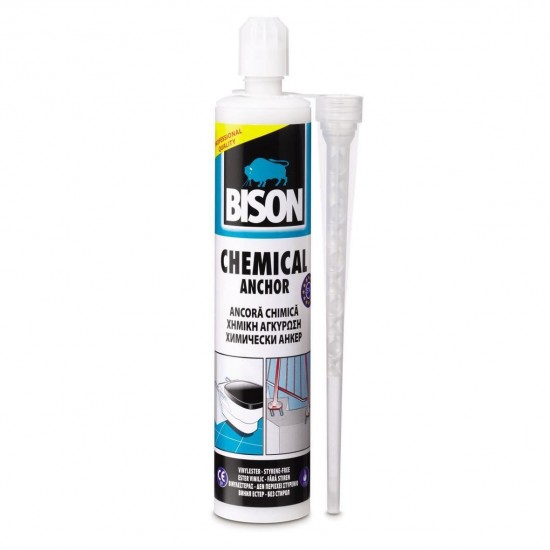 Ancora Chimica BISON Chemical Anchor, Adeziv Injectabil, 300 ml, Adeziv Constructii, Adeziv Ancora Chimica, Adeziv Aplicare Pistol, Adeziv pentru Pistol, Adeziv Cartus