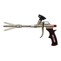 Pistol Profesional pentru Spuma Poliuretanica Rino, Aluminiu, cu Tija Rotativa, Pistol Spuma Poliuretanica, Pistol pentru Spuma Poliuretanica, Pistol Aplicare Spuma Poliuretanica, Pistol Profesional Spuma