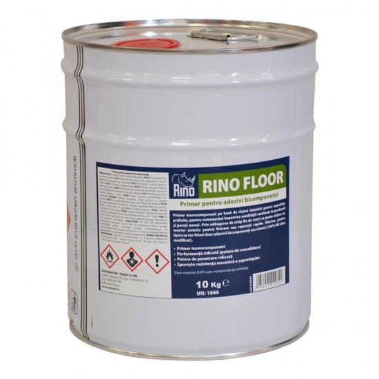Primer Adezivi Bicomponenti Rino Floor, 10 kg, Primer Adezivi Bicomponenti, Grund Adezivi Bicomponenti, Primer Adeziv Bicomponent, Grund Adeziv Bicomponent, Solutie Primer pentru Adezivi, Primer Sistem Adeziv Bicomponent