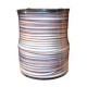 Snur Polipropilena, 16mm x 50m, Invelis Exterior Crosetat, Alb, Rosu, Albastru, Snur PP, Franghie Polipropilena, Sfoara Polipropilena, Franghie cu Invelis Impletit, Snururi PP Impletite, Franghii PP, Sfori PP, Sfoara de Plastic, Snur de Pastic