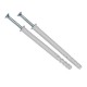 Set 100 Dibluri cu Guler si Cuie Metalice, Tip YP, 8x120 mm, Diblu cu Guler si Cui Metalic, Diblu Universal din Plastic cu Surub Cui, Diblu Universal Nylon cu Surub Cui, Diblu Cui prin Lovire, Dibluri Universale din Plastic si Suruburi Cuie