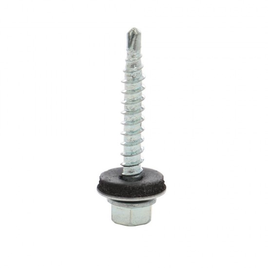 Set 250 Suruburi Autoforante Zincate Sentosa, 4.8x35 mm, Suruburi Zincate Autoforante Set, Suruburi pentru Metal, Suruburi Autoforante Zincate, Suruburi Autoforante pentru Lemn