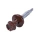 Set 250 Suruburi Autoforante Sentosa, 4.8x35 mm, Maro Inchis, Suruburi Autoforante Set, Suruburi Autoforante pentru Acoperisuri, Suruburi pentru Tigla Metalica, Suruburi pentru Tabla si Acoperisuri, Suruburi Tigla Metalica Autoforante