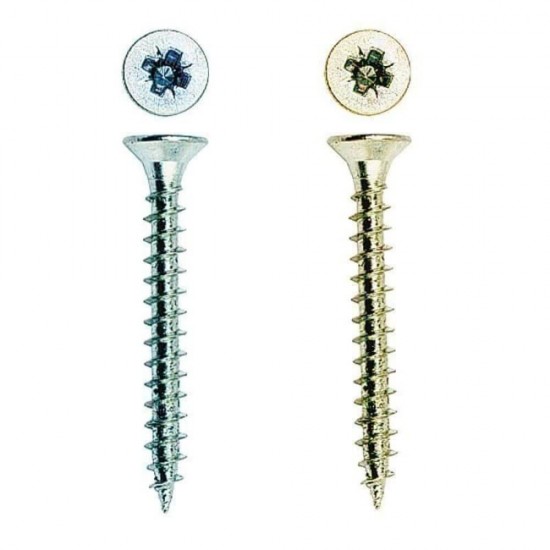 Set 500 Suruburi Autofiletante cu Cap Inecat, 4.5x60 mm, Holsurub, Holsuruburi, Suruburi pentru Lemn, Set Suruburi cu Cap Inecat, Elemente de Fixare, Accesorii de Montaj, Suruburi Autofiletante cu Varf Inecat, Suruburi cu Cap Inecat pentru Lemn