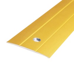 Profil Trecere Aluminiu, 38mm x 0.9m, Auriu, Model 3124, Profil Trecere, Profil pentru Trecere, Profil Trecere Pardoseli, Profil Trecere Podele, Profil Trecere Pardoseala, Profil Trecere Podea, Profil pentru Podea