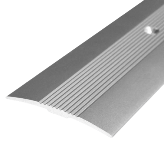Profil de Trecere din Aluminiu 2829, 37.5 mm x 0.9 m, Argintiu, Profil de Trecere, Profil de Trecere Pardoseli, Profil de Trecere Aluminiu, Profil de Trecere Fara Diferenta la Nivel, Profil Trecere Pardoseli