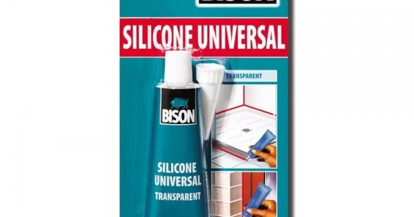 Silicon Universal Bison, 60 ml, Transparent, Mastic Etansare Universal ...