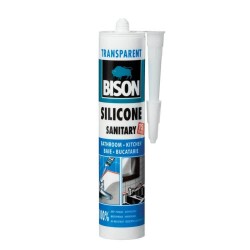 Silicon Sanitar Bison, Transparent, 280 ml, Etanseizant Siliconic, Silicon Etanseizant, Etanseizant Siliconic Sanitar, Etanseizant Sanitar, Silicon Etanseizant Sanitar, Silicon Tehnic, Tub Silicon Sanitar, Tub Silicon Etanseizant, Silicon Sanitar Baie
