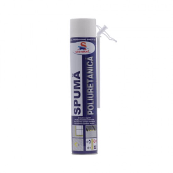 Spuma Poliuretanica Manuala Sentosa,  500 ml, Materiale Constructii, Spuma pentru Constructii, Produse Constructii Sentosa, Spuma Poliuretanica Alba,  Spuma Izolatoare, Spuma Poliuretanica Izolatii, Spuma pentru Izolatii