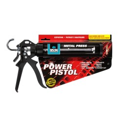 Pistol pentru Silicon Bison, cu Functie de Oprire, Pistol Tub Silicon, Pistol Spuma Silicon, Pistol Tub Adeziv, Pistol Tub Materiale de Constructie, Pistol pentru Tuburi de Adezivi, Pistol pentru Tuburi de Silicon
