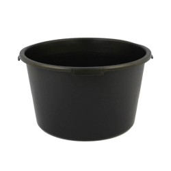 Cuva Rotunda din Plastic Sentosa 65 L, pentru Mortar, Neagra, Cuva Rotunda pentru Zugravit, Cuva Plastic pentru Constructii, Cuva Rotunda Plastic pentru Constructii, Cuva Rotunda pentru Mortar, Sentosa Cuve Rotunde de Plastic
