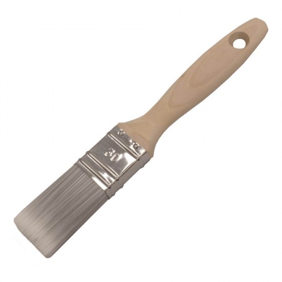 Pensula Plastic de Vopsit Sentosa, 30 mm, Alba, Pensula Subtire Vopsit, Pensule Subtiri Vopsit, Pensula Universala pentru Vopsit, Pensule pentru Lacuri si Vopsele, Sentosa Pensule Vopsea, Unelte Vopsit si Tencuit, Pensule Zugravit