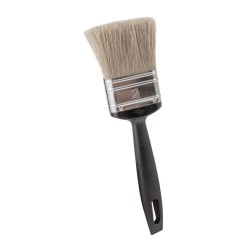 Pensula Profesionala, 51 mm, Par Natural 100%, Neagra, Unelte Vopsit, Pensule ERGO de Zugravit Peretii, Pensule Profesionale din Par Natural, Pensula cu Fir Natural, Unelte de Zugravit, Pensule pentru Vopsit din Fire Naturale