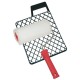 Set Ustensile de Zugravit, cu Rola cu Maner si Gratar, 180 mm, Rola de Poliester pentru Vopsit, 180 mm, Set Ustensile pentru Vopsit, Unelte de Zugravit si Vopsit