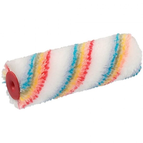 Rola de Poliacril pentru Vopsit, 150 mm, Multicolor, Unelte de Vopsit si Zugravit, Rola de Poliacril pentru Zugravit, Rola pentru Aplicarea Vopselei, Rola din Poliacril pentru Vopsirea Suprafetelor, Ustensile pentru Vopsit Suprafete