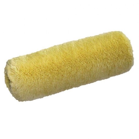 Rola Universala de Poliacril pentru Vopsit, 250 mm, Galbena, Suprafete Interioare si Exterioare, Unelte de Vopsit si Zugravit, Rola pentru Aplicarea Vopselei, Rola din Poliacril pentru Vopsirea Suprafetelor, Ustensile pentru Vopsit Suprafete